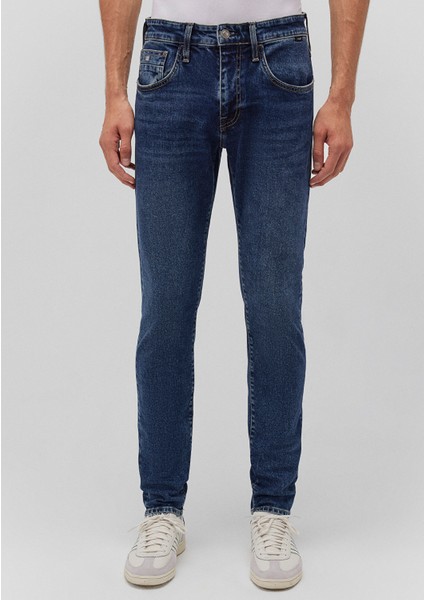 Erkek Leo Koyu Mavi Vintage Kolej Jean Pantolon 0076285626 modelleri