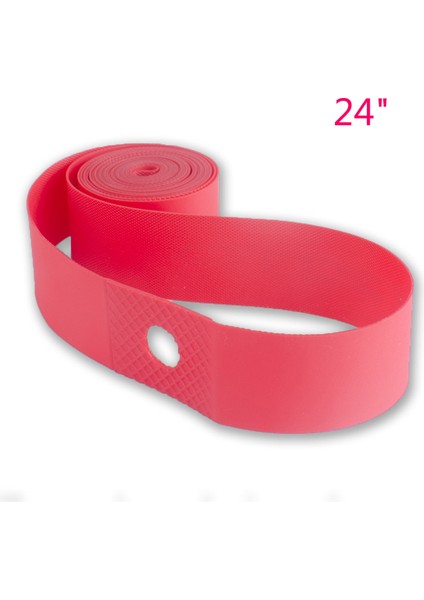 Kırmızı 24 Inç Stili Bisiklet Lastik Koruyucu Delinme Önleyici Bant Mtb Yol Bisikleti Iç Lastik Pedal Jant Koruyucu 700C Inç Tüpsüz Bisiklet Lastiği (Yurt Dışından)