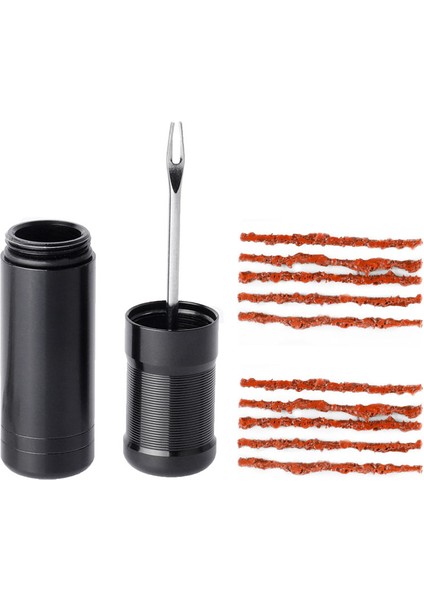 10 Lastik Onarım Stri Stili Bisiklet Aracı Lastik Tamir Kauçuk Şerit ve Bisiklet Lastik Tamir Matkabı Mtb Yol Bisikleti Tüp Tamir Aracı Basit Restore Seti (Yurt Dışından)