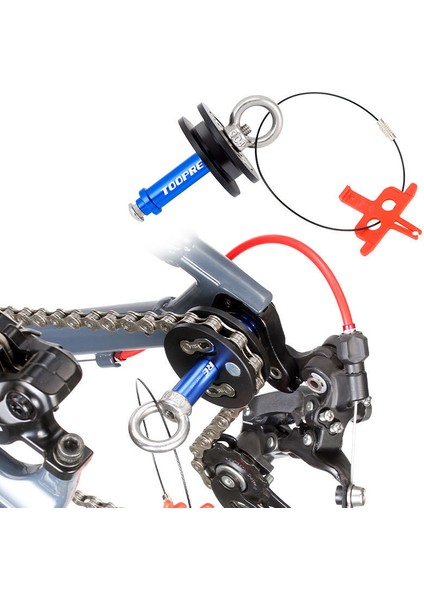 Temel Sürüm Stili Bisiklet Zincir Sabitleyici Tutucu Silindir Toopre Bisiklet Dummy Hub Germe Aracı Taşınabilir Hızlı Çıkarma Bisiklet Kiti (Yurt Dışından) fırsatları