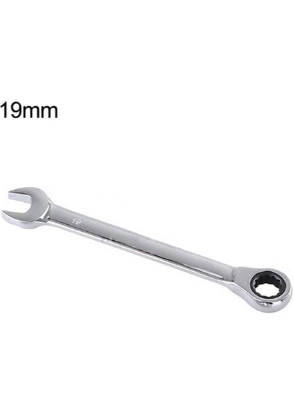 19 mm Stili Ev Malzemeleri Için 1 Adet mm Ters Çevrilebilir Ratchet Anahtar Yuvası Anahtar Somunu Aracı Tamir Aracı (Yurt Dışından)