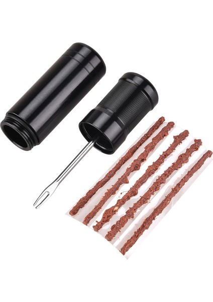 Kit C Stili Bisiklet Tüpüsüz Lastik Tamir Aracı Kiti Mini Mtb Yol Bisikleti Lastik Takma Delik Tamiri Düz Yama ile Sızdırmazlık Lastik Şerit Seti (Yurt Dışından)