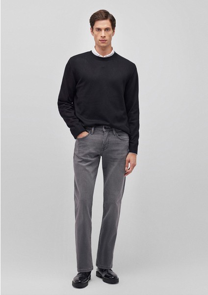 Erkek Hunter Açık Gri Mavi Black Jean Pantolon 0020232195