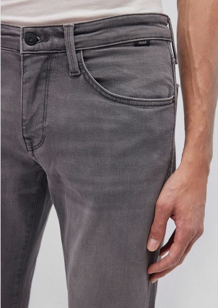 Erkek Hunter Açık Gri Mavi Black Jean Pantolon 0020232195