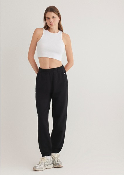 Siyah Örme Pantolon 1010955-900