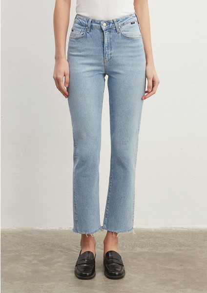 Kadın NEW YORK Classic Denim Jean Pantolon 101441-86391