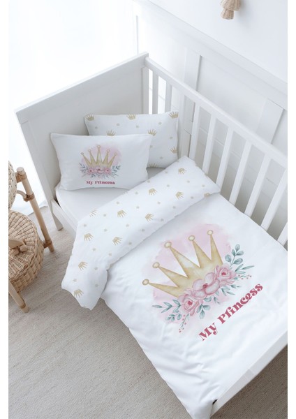 Bebek Boy Nevresim Takımı (100X150) - For Baby Serisi - Little Princess