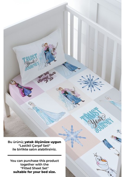 Bebek Boy Nevresim Takımı (100X150) - Cartoon Serisi - Elsa Patchwork fırsatları