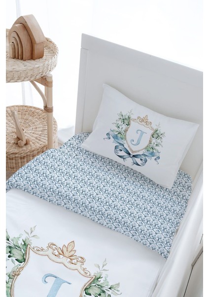 Bebek Boy Nevresim Takımı (100X150) - Blue Royal Series - J Harfi indirimleri