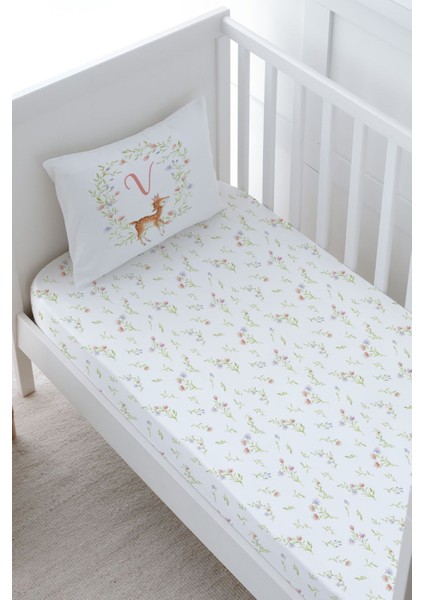 Bebek Boy Nevresim Takımı (100X150) - Little Deer Series - V Harfi fırsatları
