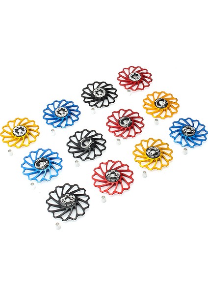 13T Mavi Alev Stili Muqzı Mtb Yol Bisikleti Bisiklet Seramik Kılavuz Kasnak Arka Aktarıcı Kasnak Alüminyum Alaşımlı Kılavuz Kasnak Rulman (Yurt Dışından) modelleri