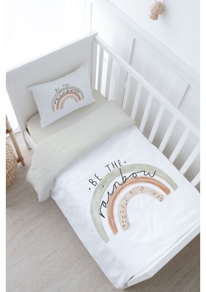 Bebek Boy Nevresim Takımı (100X150) - Royal Series - Be The Rainbow