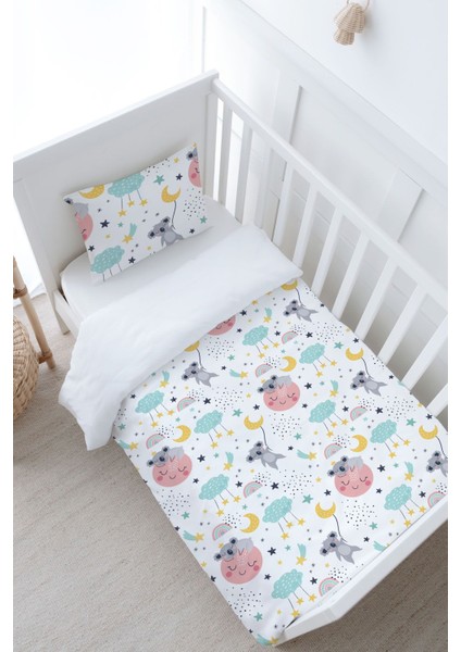 Bebek Boy Nevresim Takımı (100X150) - Iconic Serisi - Uykucu Koala