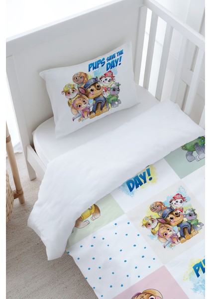 Bebek Boy Nevresim Takımı (100X150) - Cartoon Serisi - Paw Patrol Patchwork modelleri