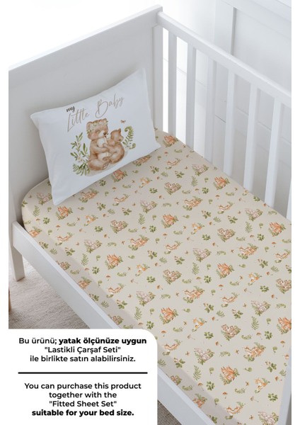Bebek Boy Nevresim Takımı (100X150) - For Baby Serisi - Mom And Baby Bear fırsatları