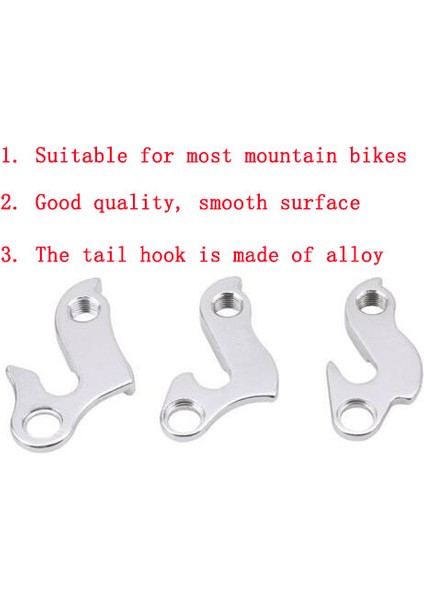 No.2 Tarzı Sayı Evrensel Mtb Yol Bisikleti Dişli Kuyruk Kanca Alaşım Bisiklet Arka Vites Askısı Dağ Bisikleti Şasi Dişli Kuyruk Parçaları (Yurt Dışından) indirimleri