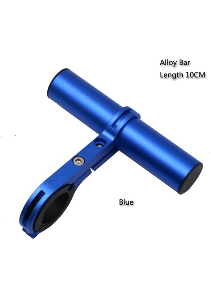 Alaşım Mavi 10CM Stili Bisiklet Direksiyon Askısı Alüminyum Alaşımlar Karbon Fiber Standlar Bisiklet Farı Bilgisayarları Desteği Tutucuları Bisiklet Genişletme Askıları (Yurt Dışından)