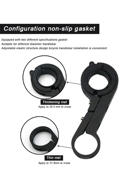 Alaşım Mavi 10CM Stili Bisiklet Direksiyon Askısı Alüminyum Alaşımlar Karbon Fiber Standlar Bisiklet Farı Bilgisayarları Desteği Tutucuları Bisiklet Genişletme Askıları (Yurt Dışından) modelleri