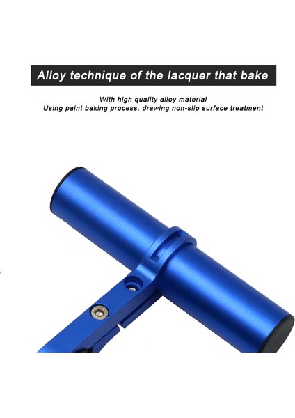 Alaşım Mavi 10CM Stili Bisiklet Direksiyon Askısı Alüminyum Alaşımlar Karbon Fiber Standlar Bisiklet Farı Bilgisayarları Desteği Tutucuları Bisiklet Genişletme Askıları (Yurt Dışından) indirimleri