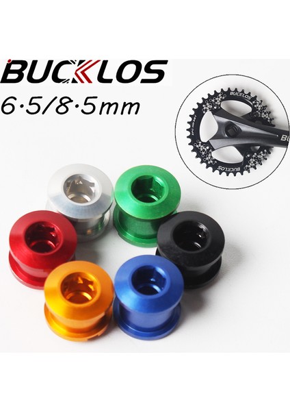 5pc 8.5mm-Kırmızı Stil Bucklo Bisiklet Zincir Dişli Civataları Yol Mtb Tabla Vidaları Tek Çift Krank Civatalar Zincir Tekerleği Vidası Parça (Yurt Dışından)