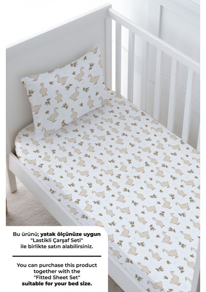 Bebek Boy Nevresim Takımı (100X150) - Iconic Serisi - Vintage Goose fırsatları