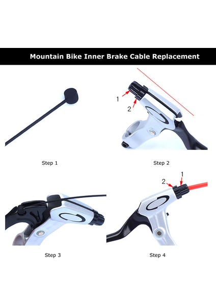 2100MM Stili Bisiklet Mtb Yol Bisikleti Vites Fren Ön Arka Aktarıcı Fren Kablosu Için Kaplama Tel (Yurt Dışından) indirimleri