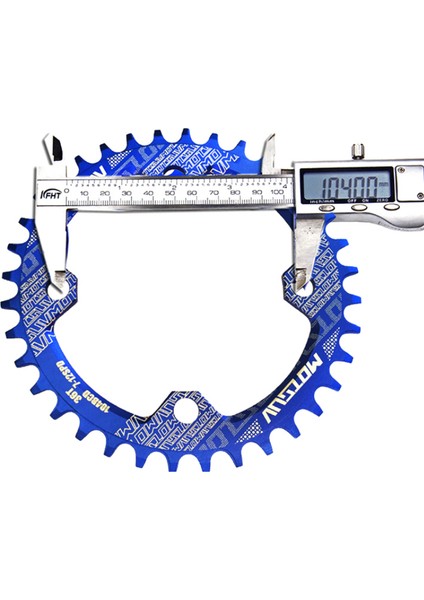 Kırmızı 34T Yuvarlak Stil Motsuv 104BCD Yuvarlak Dar Geniş Zincir Halkası Mtb Dağ Bisikleti Biciklet 104BCD Krank Takımı Dişli Plaka Parçası Bcd (Yurt Dışından) fırsatları