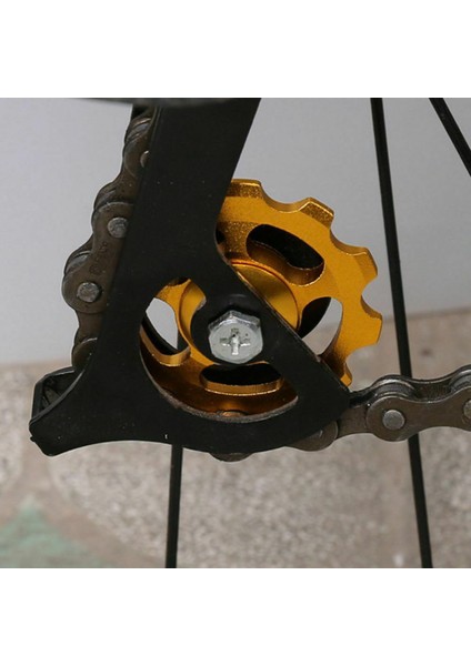4-Sarı Tarzı T Ultralight Mtb Alüminyum Alaşımlı Bisiklet Rulmanı Jockey Tekerlek Arka Vites Kıvraklığı Makaraları Bisiklet Makara Tekerlek Bisiklet Aksesuarları (Yurt Dışından) indirimleri