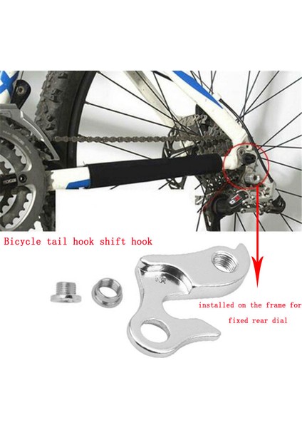 No.3 Tarzı Sayı Evrensel Mtb Yol Bisikleti Dişli Kuyruk Kanca Alaşım Bisiklet Arka Vites Askısı Dağ Bisikleti Şasi Dişli Kuyruk Parçaları (Yurt Dışından) modelleri