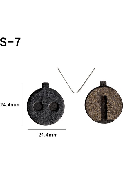 S7 Stili Hımo Z14 Z16 Z20 Bb Bb8 Bb7 Mtb Magura Bisiklet Bisiklet Bisiklet Disk Seramik Fren Pedleri Yarı Metalik Fren Pedleri (Yurt Dışından)