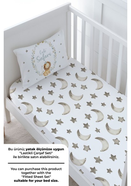 Bebek Boy Nevresim Takımı (100X150) - For Baby Serisi - Aslanlı Çember fırsatları