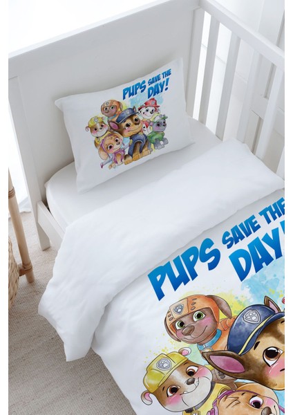 Bebek Boy Nevresim Takımı (100X150) - Cartoon Serisi - Paw Patrol modelleri