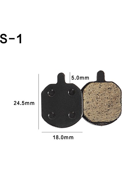 S1 Stili Hımo Z14 Z16 Z20 Bb Bb8 Bb7 Mtb Magura Bisiklet Bisiklet Bisiklet Disk Seramik Fren Pedleri Yarı Metalik Fren Pedleri (Yurt Dışından)
