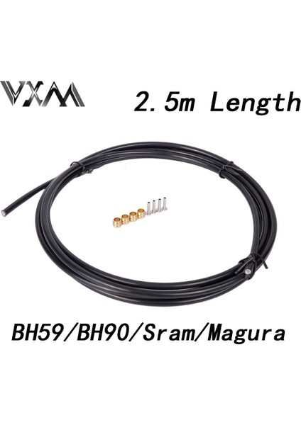 Magura 1 Takım Stili BH59 BH90 Sram Magura Bisiklet Fren Hortumu Mtb Hidrolik Disk Fren Tüpü 2.5m Konnektör Insert Zeytin Seti Için mt (Yurt Dışından) fırsatları