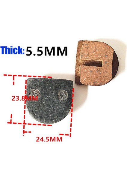 No.5 Tarzı Hayes Stroker Ryde Bisiklet Fren Balataları Seramik Disk Fren Balataları Değiştirme Uyumlu Mtb Bisiklet Aksesuarları (Yurt Dışından)