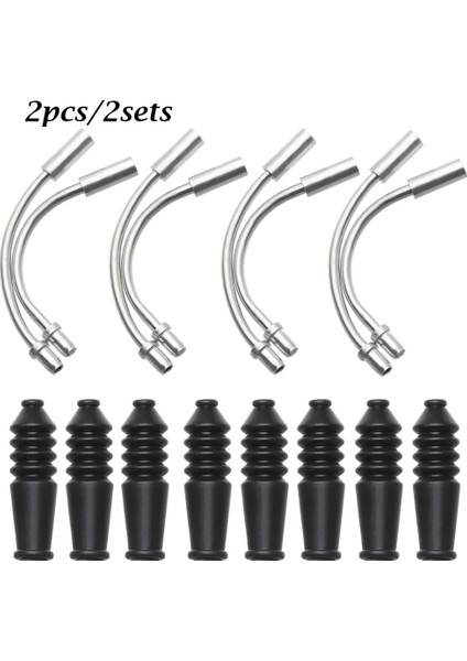 2 Adet Kauçuk Kol Stili Mtb Dağ Bisikleti Için V Fren Noodles Kablosu Kılavuzu Eğimli Boru Kılıfı Koruyucu Hortum Fren Noodles Bisiklet Parçaları (Yurt Dışından) fiyatları