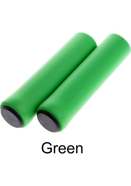 Yeşil Stil 1 Çift Bisiklet Tutacakları Mtb Dağ Bisikleti Kolu Kapakları Kaymaz Güçlü Destek Tutacakları Bisiklet Parçası (Yurt Dışından)