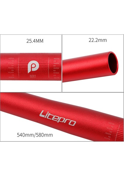 KIRMIZI540MM Tarzı 25.4 * Katlanabilir Bisiklet Düz Direksiyon Bisikleti Yedekleme Alüminyum Steerling Tekerlek Bisiklet Için (Yurt Dışından) modelleri