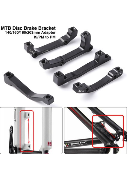 B3 Stili 1 Adet mm Ultrahafif Bisiklet Pmıs Dönüştürücü A'dan B'ye Disk Fren Adaptörü Braketi Dağ Bisikleti Rotor Aksesuarları (Yurt Dışından) modelleri