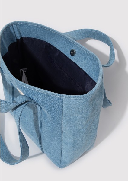 Denim Omuz Çantası 1913105-80195 indirimleri