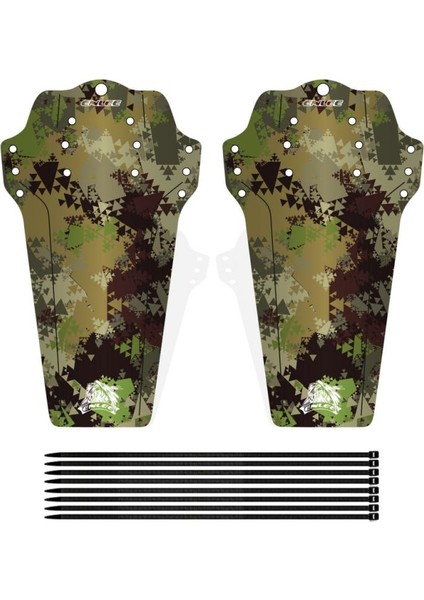 Type5 2 Adet Tarzı 2 Adet Dağ Bisikleti Çamur Kalkanı Karbon Fiber Renk Ön Arka Dh Downhill Evrensel Kalkan Mtb Yol Bisikleti Kanat Bisiklet Çamurluk (Yurt Dışından)