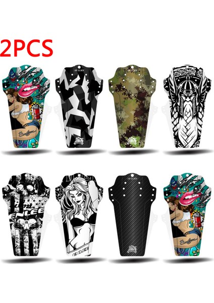 Type5 2 Adet Tarzı 2 Adet Dağ Bisikleti Çamur Kalkanı Karbon Fiber Renk Ön Arka Dh Downhill Evrensel Kalkan Mtb Yol Bisikleti Kanat Bisiklet Çamurluk (Yurt Dışından) indirimleri