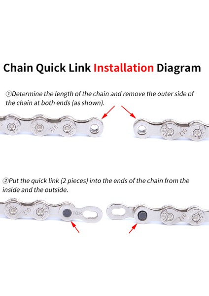 11 Hız Stili Için 1 Çift Risk 1 Çift Bisiklet Zinciri Hızlı Bağlantı Halkası Mtb Yol Bisikleti Bağlayıcı Ana Halka Eksik Hız Zinciri Için Hızlı Bağlayıcı (Yurt Dışından) indirimleri