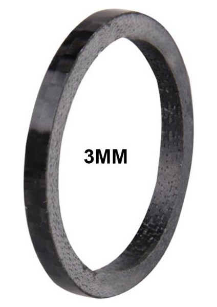 3mm Tarzı 3k Karbon Fiber Iplik Bisiklet Boşluk Seti Karbon Boşluklar Direksiyon Başlığı Gövde Boşluğu Ud Karbon Yol Bisikleti Boşluklar Kiti mm (Yurt Dışından)