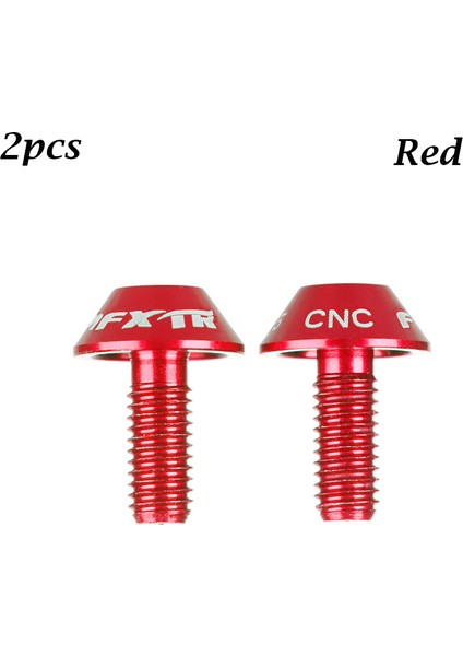 Kırmızı Stil Renkli Alüminyum Alaşımlı Dağ Bisikleti Su Şişesi Tutucu Kafes Vida Civata Dayanıklı Bisiklet Aksesuarları (Yurt Dışından)