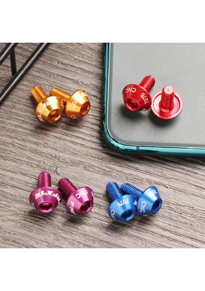 Kırmızı Stil Renkli Alüminyum Alaşımlı Dağ Bisikleti Su Şişesi Tutucu Kafes Vida Civata Dayanıklı Bisiklet Aksesuarları (Yurt Dışından) fırsatları