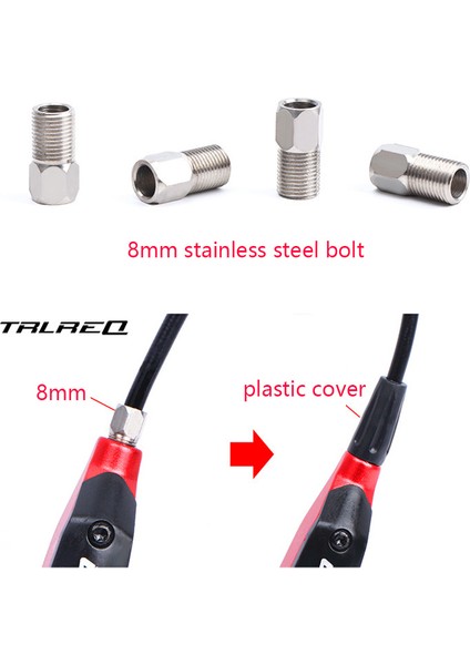 7-8 mm Ingiliz Anahtarı Stili Mtb Bisiklet Hidrolik Disk Fren Iğne Zeytin Bağlantı Takın BH90 BH59 Sram Magura Bisiklet Fren Hortumu Için (Yurt Dışından)