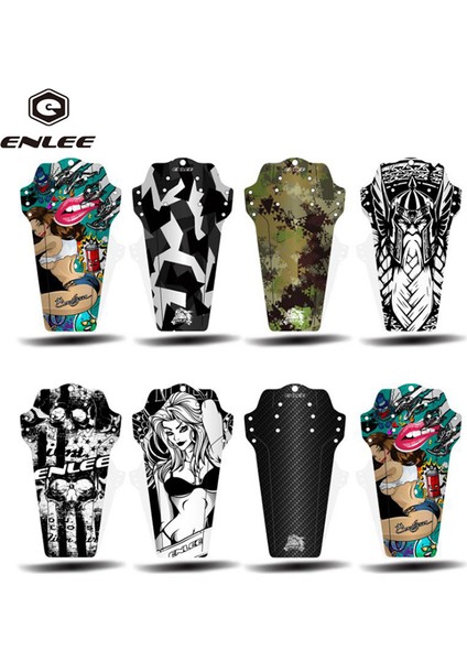 XQ221 Yükseltme Stili Enlee Bisiklet Çamurluk Karbon Fiber Renk Ön Arka Lastik Tekerlek Evrensel Çamurluk Mtb Yol Bisikleti Kanatlar Çamurluk Bisikletçilik (Yurt Dışından) modelleri