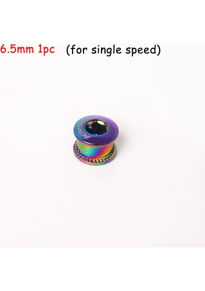 1pc 6.5 Renkli Stil Bisiklet Zincirliği Ekibi 6.5tb Zincirlik Civata Plakası Diş Plakası Vidaları Çelik Kolu Civataları Bisiklet Parçaları (Yurt Dışından)