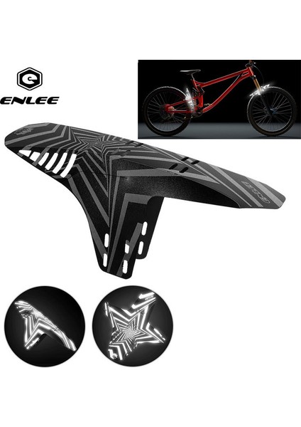 XQ330-STIL D Stili 1 Adet Enlee Bisiklet Çamurluklar Önarka Lastik Tekerlek Evrensel Çamurluk Mtb Yol Bisikleti Kanat Çamurluk Bisiklet Aksesuarları Bisiklet Çamurluk. (Yurt Dışından)